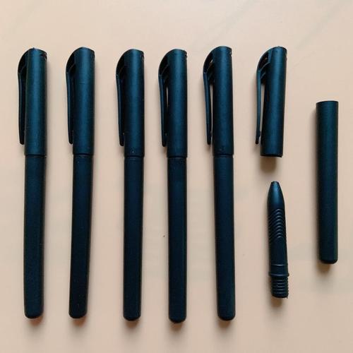 笔壳25-100支空笔杆中性空笔壳笔帽欧标中性笔散件外壳笔套笔管批